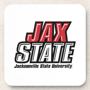Jacksonville Staat University JAX STAAT Logo Getränkeuntersetzer