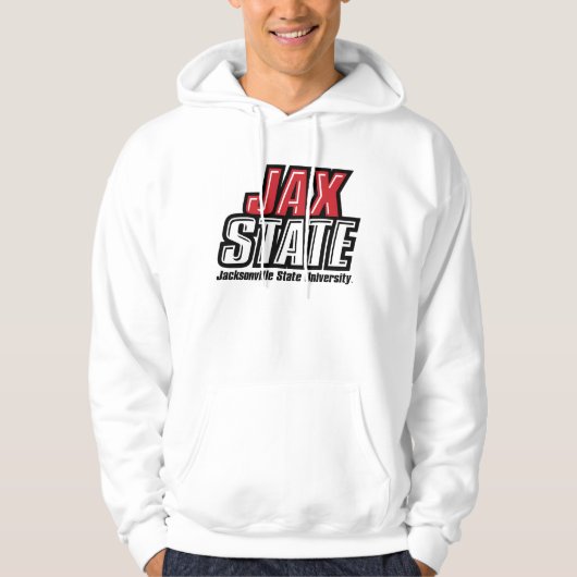 Jacksonville Staat University JAX STAAT Logo Hoodie (Vorderseite)
