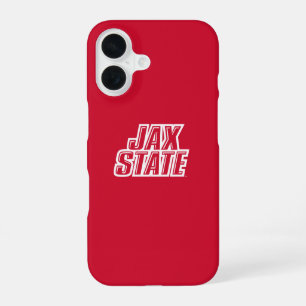 Jacksonville Staat University JAX STAAT Logo iPhone 16 Hülle