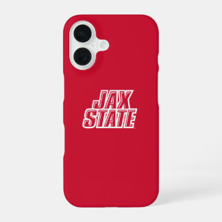 Jacksonville Staat University JAX STAAT Logo iPhone 16 Hülle