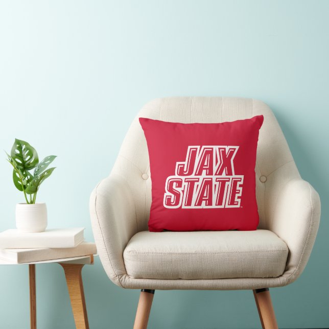 Jacksonville Staat University JAX STAAT Logo Kissen (Stuhl )