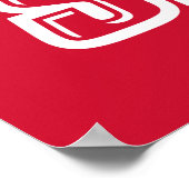 Jacksonville Staat University JAX STAAT Logo Poster (Ecke)