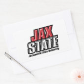 Jacksonville Staat University JAX STAAT Logo Rechteckiger Aufkleber (Umschlag)