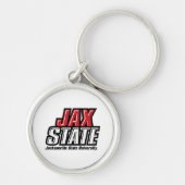 Jacksonville Staat University JAX STAAT Logo Schlüsselanhänger (Vorne)