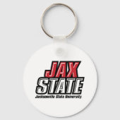 Jacksonville Staat University JAX STAAT Logo Schlüsselanhänger (Vorderseite)