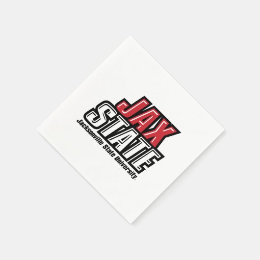 Jacksonville Staat University JAX STAAT Logo Serviette (Ecke)