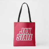Jacksonville Staat University JAX STAAT Logo Tasche (Vorderseite)