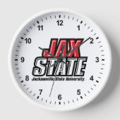 Jacksonville Staat University JAX STAAT Logo Uhr (Vorderseite)
