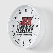 Jacksonville Staat University JAX STAAT Logo Uhr (Winkel)