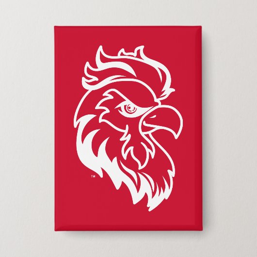Jacksonville State University Gamecocks rotes Game Button (Vorderseite)