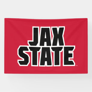 Jacksonville State University JAX STATE Fettgedruc Banner