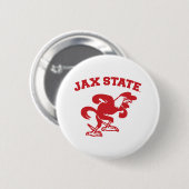 Jacksonville State University JAX State Gamecocks Button (Vorne & Hinten)