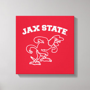 Jacksonville State University JAX State Gamecocks Leinwanddruck