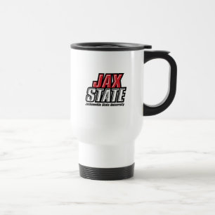 Jacksonville State University JAX STATE Logo Reisebecher