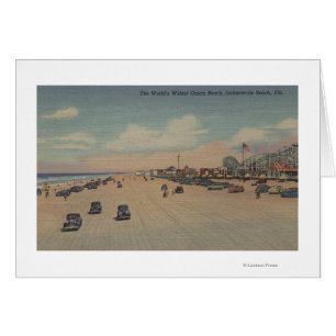 Jacksonville-Strand, FL - das breiteste Ocea der