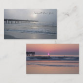 Jacksonville-Strand, Florida: Visitenkarte (Vorne/Hinten)