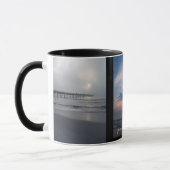 Jacksonville-Strand-Sonnenaufgang-Tasse Tasse (Links)