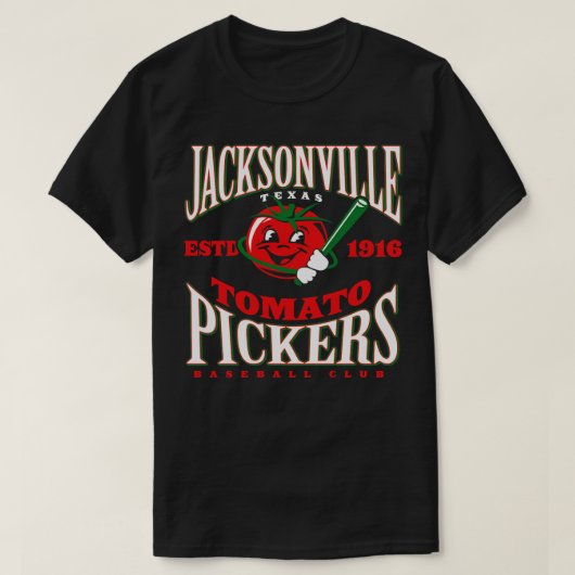 Jacksonville Tomato Pickers T-Shirt (Design vorne)