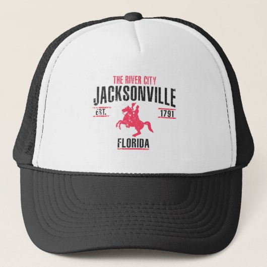 Jacksonville Truckerkappe (Vorderseite)