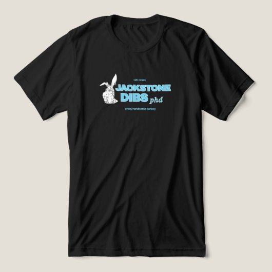 Jackstone Dibs phd Tri-Blend-Shirt Tri-Blend Shirt (Design Vorderseite)