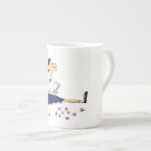 Jackstone Mädchen Porzellantasse (Vorderseite Rechts)