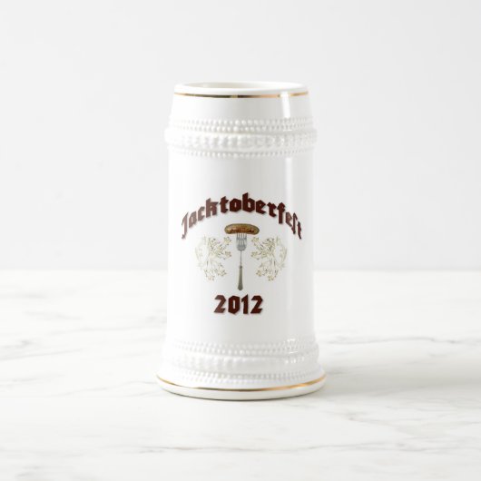 Jacktoberfest-2012 Stein Bierglas (Mittel)