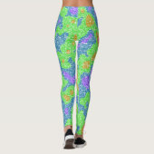 Jackuard Knitting Pattern Leggings (Rückseite)