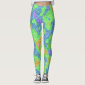 Jackuard Knitting Pattern  Leggings (Vorderseite)