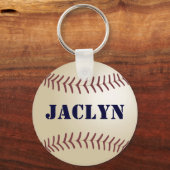 Jaclyn Baseball Keychain Schlüsselanhänger (Vorderseite)