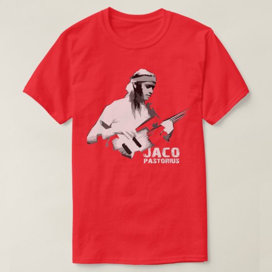 Jaco Bass Player T-Shirt (Design vorne)