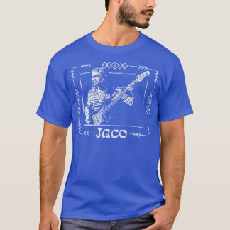 Jaco Pastorius Vintages Aussehen Original Fan Kuns T-Shirt