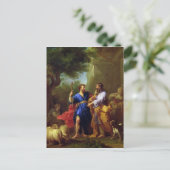 Jacob and Laban, before 1737 Postkarte (Stehend Vorderseite)