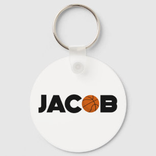 Jacob Basketball Schlüsselanhänger