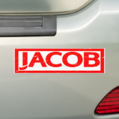 Jacob Briefmarke Autoaufkleber (Auf Auto)
