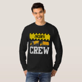 Jacob Construction Crew Custom Dumptruck Dump Truc T-Shirt (Vorne ganz)