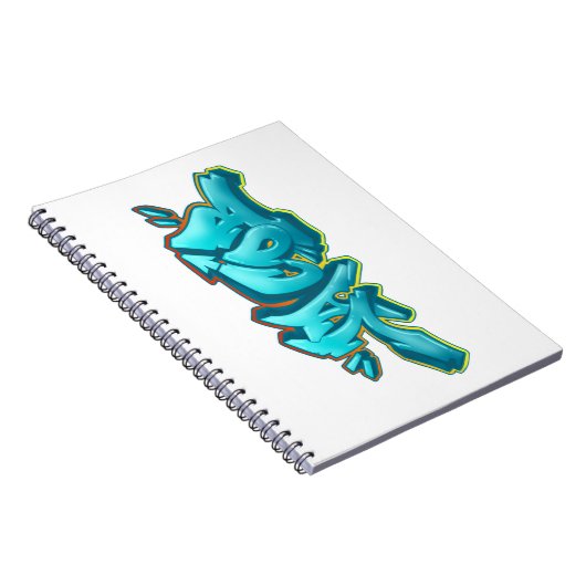 JACOB Graffiti Name - Journals Notizblock (Rechte Seite)