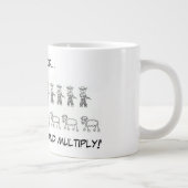 Jacob hat verstanden... Jumbo-Tasse (Rechts)