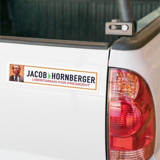 Jacob Hornberger Libertarian für Präsident 2020 Autoaufkleber (Auf Lkw)