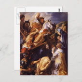 Jacob Jordaens - Christus, der das Kreuz trägt Postkarte (Vorne/Hinten)