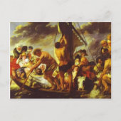 Jacob Jordaens - Fähre nach Antwerpen Postkarte (Vorderseite)