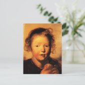 Jacob Jordaens - Kopf des Kindes Postkarte (Stehend Vorderseite)