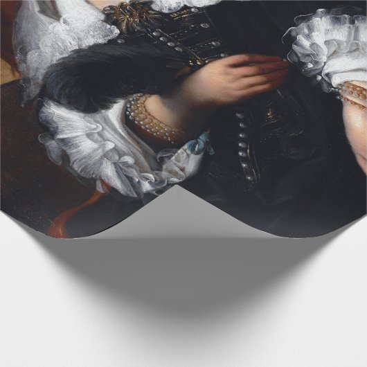 Jacob Jordaens-Porträt einer Dame Geschenkpapier (Ecke)