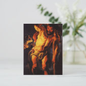 Jacob Jordaens - Saint Christopher mit Kind Postkarte (Stehend Vorderseite)