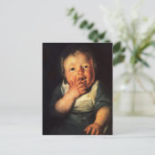Jacob Jordaens- Study of small child Postkarte (Stehend Vorderseite)