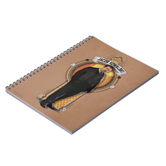 JACOB KOWALSKI™ Art Deco Panel Notizblock (Linke Seite)