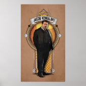 JACOB KOWALSKI™ Art Deco Panel Poster (Vorne)