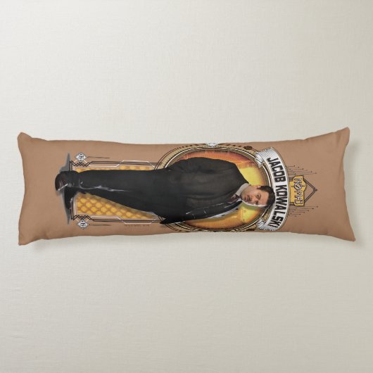 JACOB KOWALSKI™ Art Deco Panel Seitenschläferkissen (Rückseite)