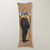 JACOB KOWALSKI™ Art Deco Panel Seitenschläferkissen (Vorderseite Vertikal)