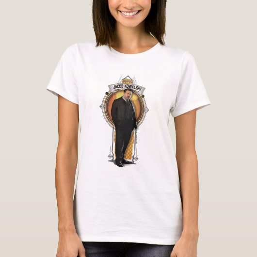 JACOB KOWALSKI™ Art Deco Panel T-Shirt (Vorderseite)