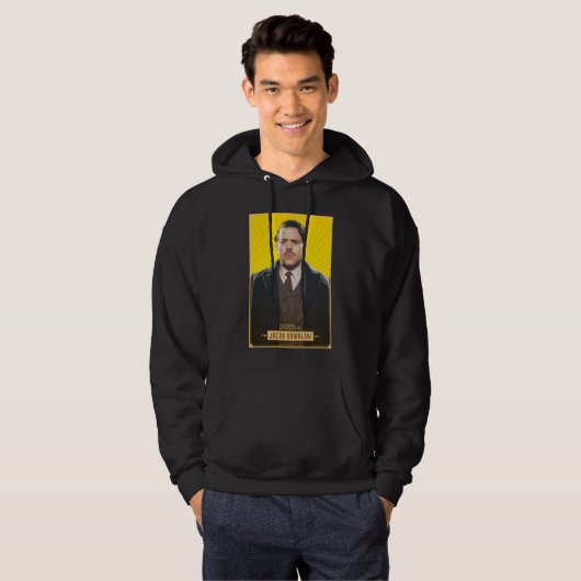 Jacob Kowalski Charakter Grafik Hoodie (Vorne ganz)